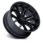 Fuel 1PC FC404 Mutiny 22x9.5 Matte Black with Gloss Black Lip Wheel (6x135 Bolt Pattern, +20 Offset, 87.10 Center Bore)
