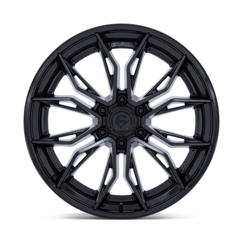 Fuel 1PC FC404 Mutiny 20x9 Matte Black with Gloss Black Lip Wheel