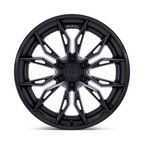 Fuel 1PC FC404 Mutiny 22x9.5 Matte Black with Gloss Black Lip Wheel (6x135 Bolt Pattern, +20 Offset, 87.10 Center Bore)