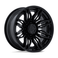 Fuel 1PC FC404 MUTINY 20x10 Matte Black with Gloss Black Lip Wheel - 8x170 Bolt Pattern, -18 Offset, 125.10 Center Bore
