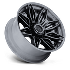 Fuel 1PC FC404 MUTINY 20x10 Inch Gloss Black with Brushed Dark Tint Wheel - 8x170 Bolt Pattern, -18 Offset, 125.10 Center Bore