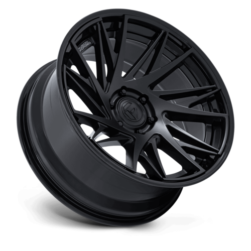 Fuel 1PC Dynamo 22x10 Matte Black with Gloss Black Lip Wheel - 6x135 Bolt Pattern, -18 Offset, 87.10 Center Bore