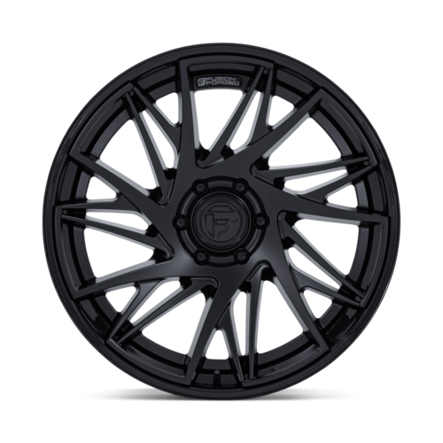 Fuel 1PC Dynamo 20x9 Matte Black with Gloss Black Lip Wheel - 6x135 Bolt Pattern, 87.10 Center Bore, +1 Offset