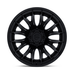 Fuel 1PC Catalyst Dually 22x8.25 Matte Black with Gloss Black Lip Wheel - 8x210 Bolt Pattern, -221 Offset, 154.3 Center Bore