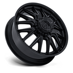 Fuel 1PC D406 Catalyst Dually 24x8.25 Wheel with Matte Black Finish and Gloss Black Lip