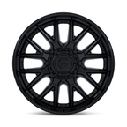Fuel 1PC D406 Catalyst Dually 24x8.25 Wheel with Matte Black Finish and Gloss Black Lip