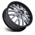 Fuel 1PC Catalyst Dually 22x8.25 Chrome with Gloss Black Lip, 8x210 Bolt Pattern, +105 Offset