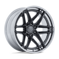 Fuel 1PC FC408 Flight 22x10 Inch Gunmetal Chrome Lip Wheel with -18 Offset and 6x139.7 Bolt Pattern