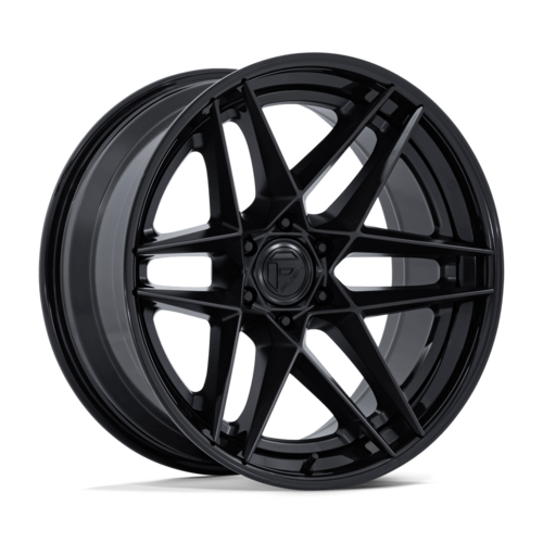 Fuel 1PC FC408 Flight 20x10 Matte Black with Gloss Black Lip Wheel with 6x135 Bolt Pattern and -18 Offset