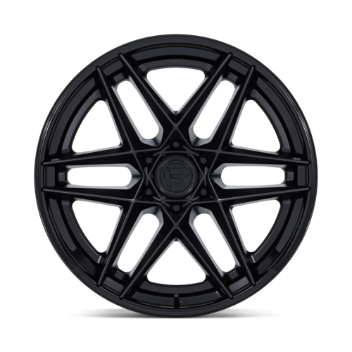 Fuel 1PC FC408 Flight 20x9 Matte Black Wheel with Gloss Black Lip for 6x139.7 Bolt Pattern