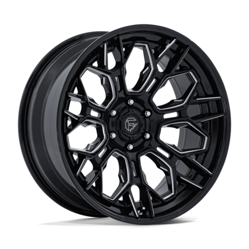 Fuel 1PC FC409 HIVE 20x9 Inch Gloss Black Milled Off-Road Wheel