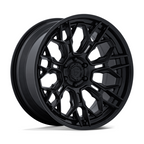 Fuel 1PC FC409 HIVE 20x10 Matte Black with Gloss Black Lip Wheel