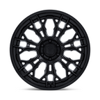 Fuel 1PC FC409 HIVE 22x10 Matte Black with Gloss Black Lip Wheel - 6x135 Bolt Pattern, -18 Offset