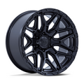 Fuel 1PC FC885 Injector Matte Black Wheel 20x9 - 8x170 Bolt Pattern +1 Offset
