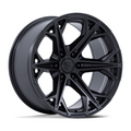 Fuel 1PC Hammerhead 20x9 Inch Blackout Wheel with 6x139.7 Bolt Pattern and +1 Offset