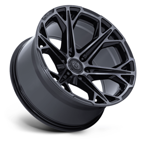 Fuel 1PC Hammerhead 22x10 Black Gloss Dark Tinted Clear Wheel - 6x135 Bolt Pattern, -18 Offset