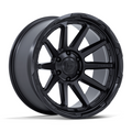 Fuel 1PC FC887 Circuit 17x9 Matte Black Wheel - 6x135 Bolt Pattern, +1 Offset