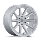 Fuel 1PC FC887 Circuit 18x9 Silver Machined Face Wheel with 6x135 Bolt Pattern and +1 Offset
