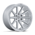 Fuel 1PC FC887 Circuit 20x9 Inch Gloss Silver Machined Face Wheel with 6x135 Bolt Pattern and 87.10mm Center Bore