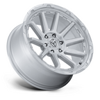 Fuel 1PC FC887 Circuit 20x9 Inch Gloss Silver Machined Face Wheel with 6x135 Bolt Pattern and 87.10mm Center Bore