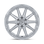 Fuel 1PC FC887 Circuit 18x9 Silver Machined Face Wheel with 6x135 Bolt Pattern and +1 Offset