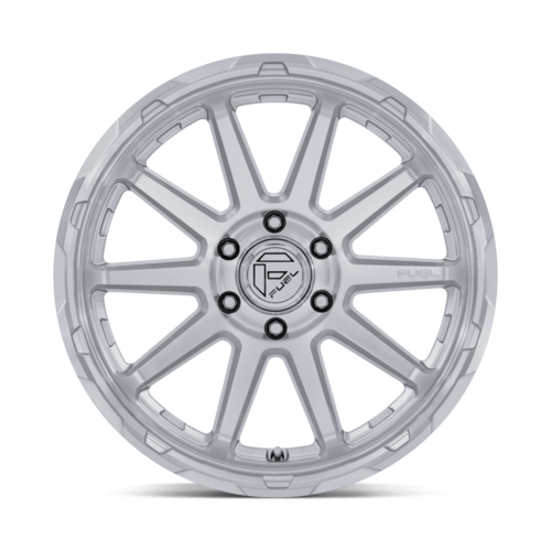 Fuel 1PC FC887 Circuit 20x10 Inch Gloss Silver Wheel with Machined Face and 6x135 Bolt Pattern