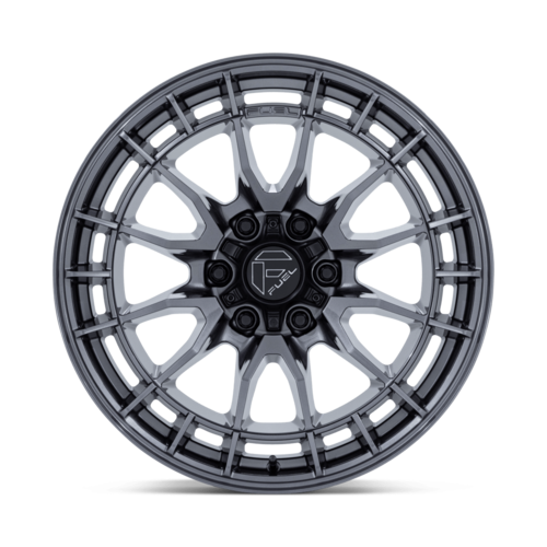Fuel 1PC FC888 REVOLT 18x9 Gloss Gunmetal Wheel with 6x139.7 Bolt Pattern and +20 Offset