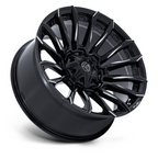 Fuel 1PC FC889 BLADE 22x9 Inch Gloss Black Milled Wheel with 8x180 Bolt Pattern