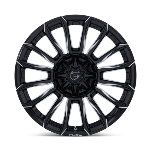 Fuel 1PC FC889 BLADE 22x9 Inch Gloss Black Milled Wheel with 8x180 Bolt Pattern