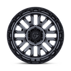 Fuel 1PC FC890 RAIL 17x9 Inch Gloss Gunmetal with Black Lip Wheel