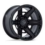 Fuel 1PC FC892 GAMBIT 17x8.5 Inch Gloss Black Alloy Wheel with 6x139.7 Bolt Pattern and +25 Offset