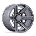 Fuel 1PC FC892 GAMBIT 17x8.5 Wheel with 6x135 Bolt Pattern and Platinum Finish