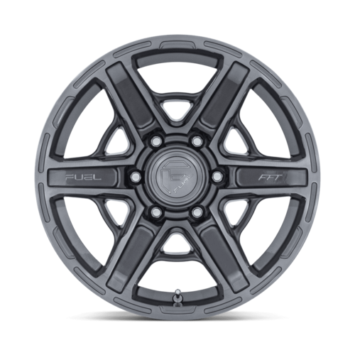 Fuel 1PC FC892 GAMBIT 17x9 Platinum Silver Alloy Wheel with 6x139.7 Bolt Pattern and +1 Offset