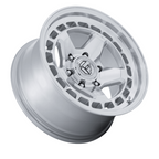 Fuel 1PC FC894 CORE 17x8.5 Hyper Silver Machined Face Wheel with 5x127 Bolt Pattern and +25 Offset
