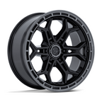 Fuel 1PC Heathen 20x9 Inch Gloss Black with Gunmetal Lip Wheel - 6x139.7 Bolt Pattern, +20 Offset, 106.10 Center Bore