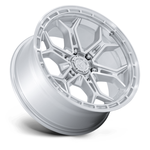 Fuel 1PC Heathen 20x9 Inch Gloss Silver Machined Face Wheel with 6x139.7 Bolt Pattern and +20 Offset