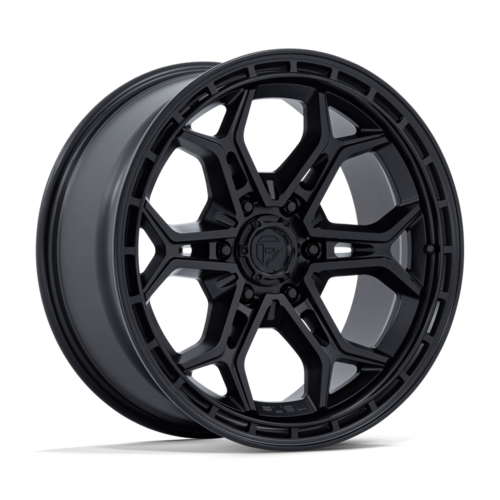 Fuel 1PC HEATHEN 20x9 Matte Black Alloy Wheel with 6x139.7 Bolt Pattern and +1 Offset