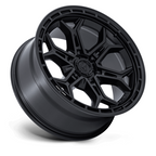 Fuel 1PC FC896 HEATHEN Matte Black 20x9 Wheel with 6x135 Bolt Pattern and 87.10mm Center Bore