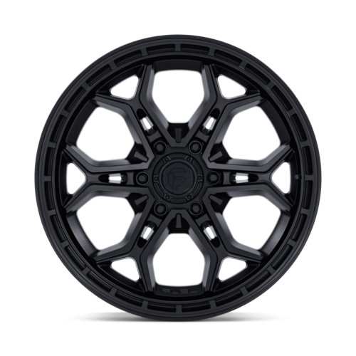 Fuel 1PC FC896 HEATHEN Matte Black 20x9 Wheel with 6x135 Bolt Pattern and 87.10mm Center Bore