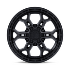 Fuel 1PC FC896 HEATHEN Matte Black 20x9 Wheel with 6x135 Bolt Pattern and 87.10mm Center Bore