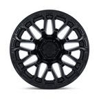 Fuel 1PC FC899 CHISEL 20x9 Blackout Wheel with 5x127 Bolt Pattern and +1 Offset