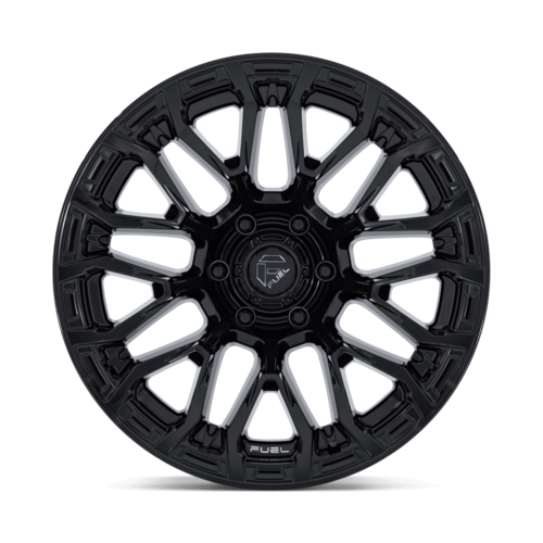 Fuel 1PC FC899 Chisel 20x9 Gloss Black Wheel with 6x139.7 Bolt Pattern and +20 Offset