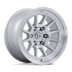 Fuel 1PC FC902 Spur 17x9 Gloss Silver Machined Face Wheel with 6x139.7 Bolt Pattern