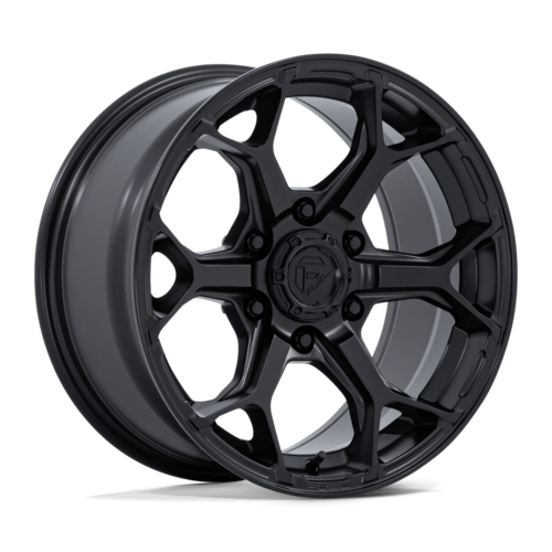 Fuel 1PC FC903 SPLICER 17x8.5 Blackout Wheel with 6x139.7 Bolt Pattern and +25 Offset