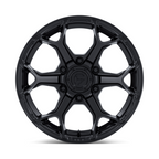 Fuel 1PC FC903 SPLICER 17x8.5 Blackout Wheel with 6x139.7 Bolt Pattern and +25 Offset
