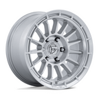 Fuel 1PC FC905 ASCEND 17x9 Inch Gloss Silver Machined Face Wheel with 5x127 Bolt Pattern and -12 Offset