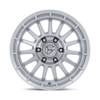 Fuel 1PC FC905 ASCEND 17x9 Inch Gloss Silver Machined Face Wheel with 5x127 Bolt Pattern and -12 Offset