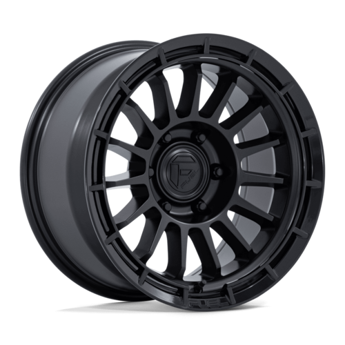 Fuel 1PC FC905 ASCEND 17x9 Matte Black with Gloss Black Lip Wheel
