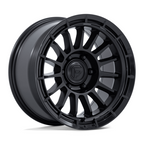 Fuel 1PC FC905 ASCEND 20x9 Matte Black with Gloss Black Lip Wheel