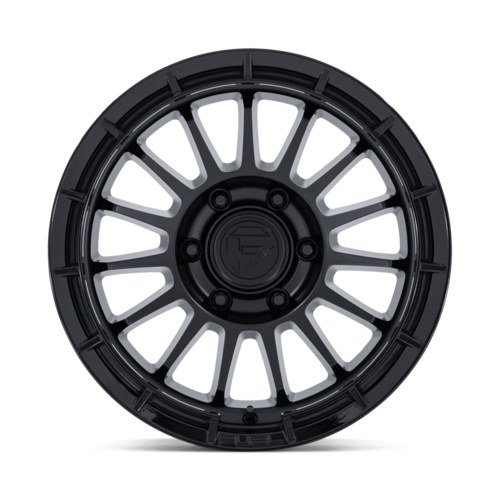 Fuel 1PC FC905 ASCEND 17x9 Matte Black with Gloss Black Lip Wheel
